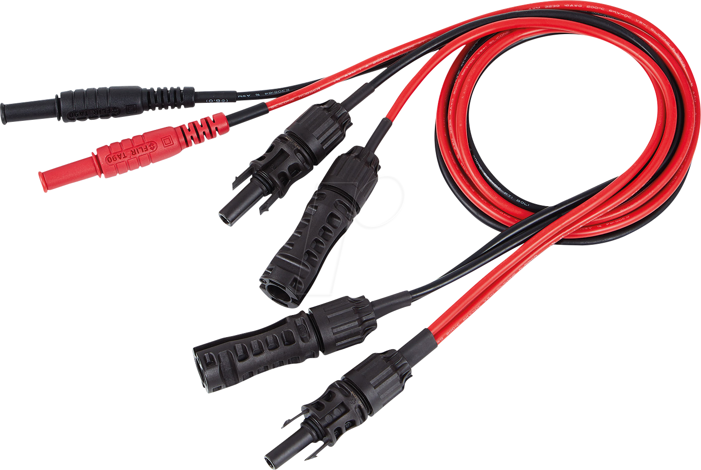 0793950377901 - TA90 - Duale MC4-Testleitungen (m w) mit Bananensteckern