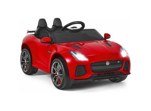 0794094556795 - Elektrofahrzeug Jaguar F-type svr mit Musik Elektrisches Kinderauto mit Vor- und Rückwaertsschalter 12V Akku Elektrisches Auto Spielfahrzeug