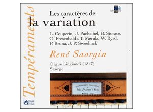 0794881411627 - Les Caractères De La Variation - Saorgin René (CD)