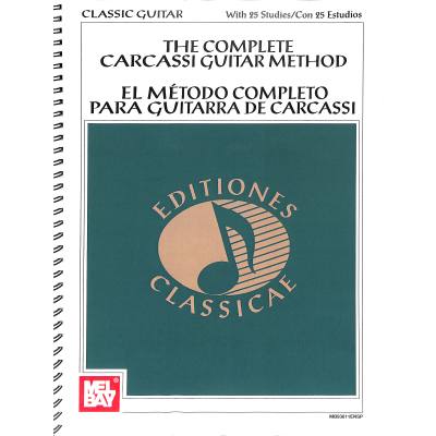 0796279002417 - The complete carcassi guitar method