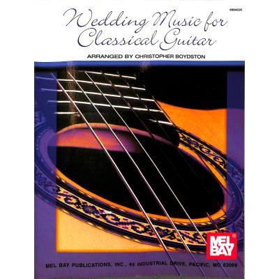 0796279007061 - Wedding music for classical guitar