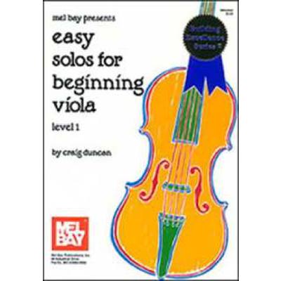 0796279012171 - Easy solos for beginning viola 1