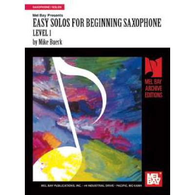 0796279013147 - Easy solos for beginning saxophone 1