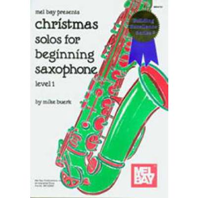 0796279013154 - Christmas solos for beginning sax