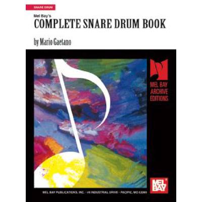 0796279033626 - Mel Bays complete snare drum book