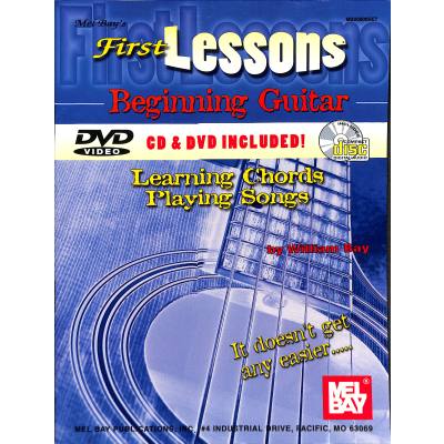 0796279039932 - First lessons beginning guitar