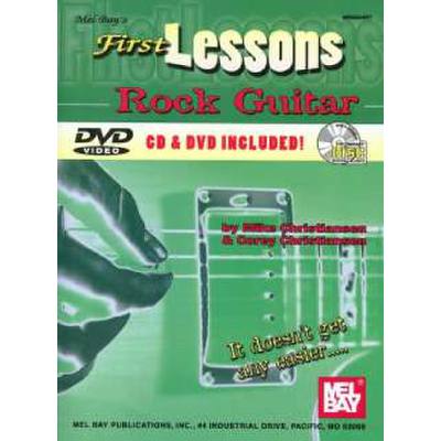 0796279040235 - First lessons Rock guitar