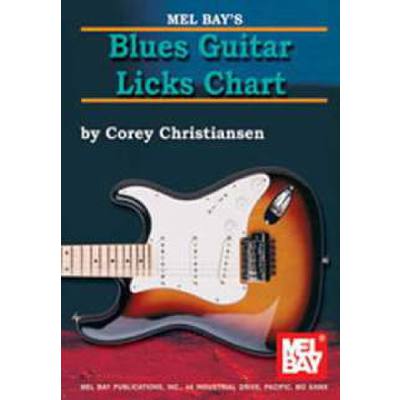 0796279063845 - Blues guitar licks chart