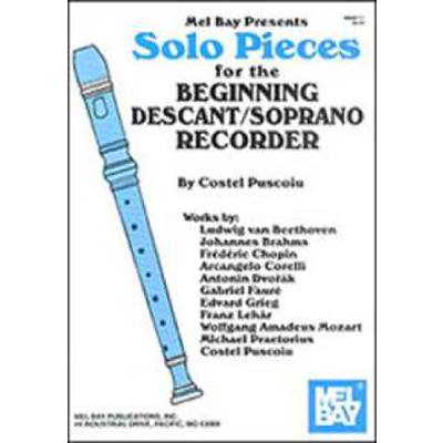 0796279064040 - Solo pieces for the beginning descant   soprano recorder