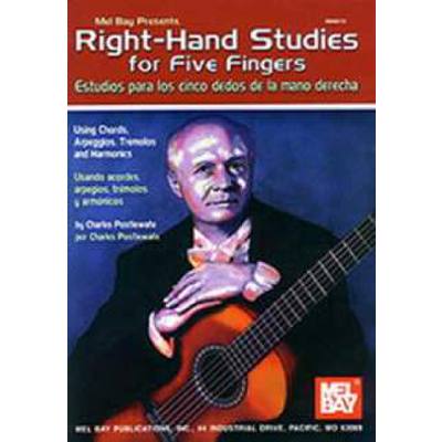 0796279074841 - Right hand Studies for five fingers