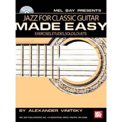 0796279076616 - Jazz for classic guitar made easy