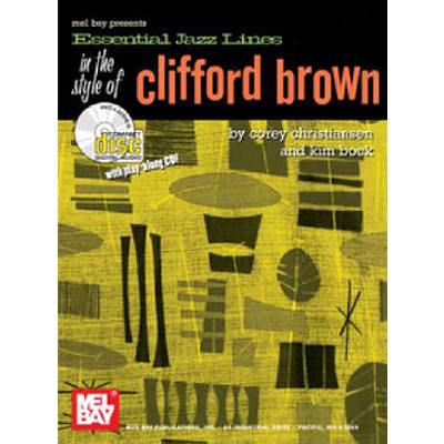 0796279087421 - Essential Jazz lines in the style OS Clifford Brown