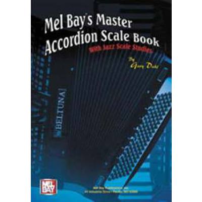 0796279087469 - Master accordion scale book with Jazz scale Studies