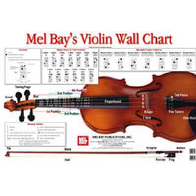 0796279088862 - Violin wall chart