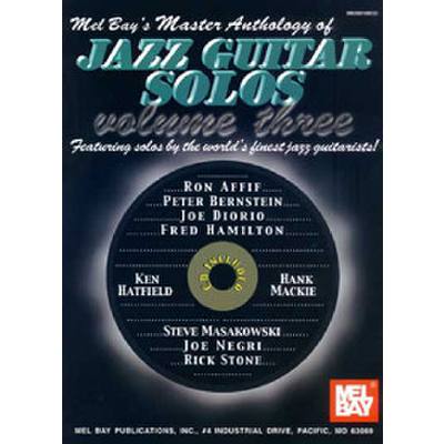 0796279090773 - Master anthology of Jazz guitar solos 3