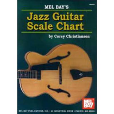 0796279092241 - Jazz guitar scale chart