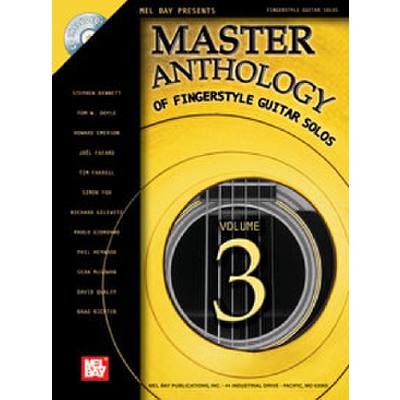 0796279093804 - Master anthology of fingerstyle guitar solos 3