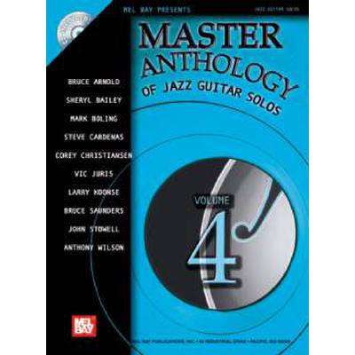 0796279100304 - Master anthology of Jazz guitar solos 4