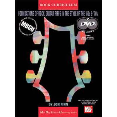 0796279100748 - Foundations of Rock - guitar riffs in the style of the 60s + 70s
