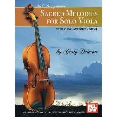 0796279103763 - Sacred melodies for solo viola