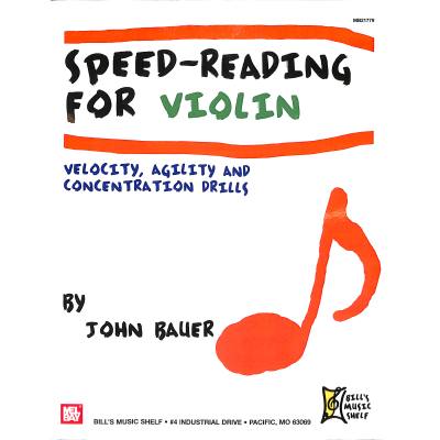 0796279107921 - Speed reading for violin