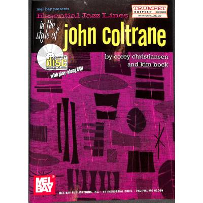 0796279109154 - Essential Jazz lines in the style of John Coltrane