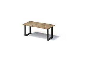 0796376528438 - Fortis Table Regular 1800 x 900 mm gerade Kante geölte Oberfläche O-Gestell Oberfläche P natürlich   Gestellfarbe 333 schwarz