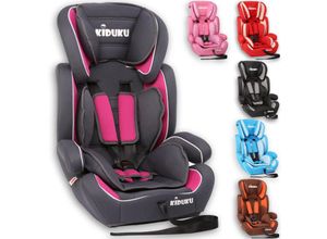 0796856337857 - Autokindersitz Kinderautositz Autositz Kindersitz 9-36kg Gruppe 1+2+3 Hellblau Weiß - Kiduku