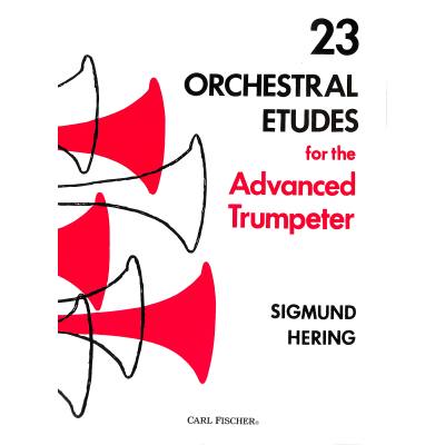 0798408002251 - 23 orchestral Etudes for the advanced trumpeter