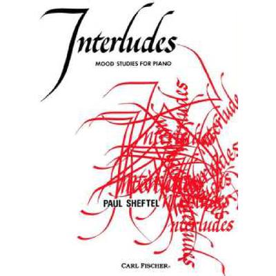 0798408028275 - Interludes - mood studies for piano