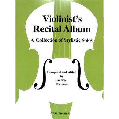 0798408034221 - Violinists Recital Album