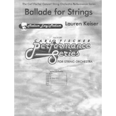 0798408051884 - Ballade for strings