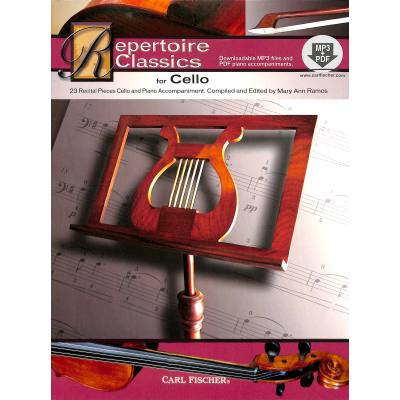 0798408090586 - Repertoire classics for cello