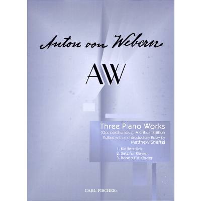 0798408094393 - 3 piano works