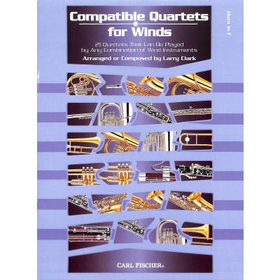 0798408098254 - Compatible quartets for winds