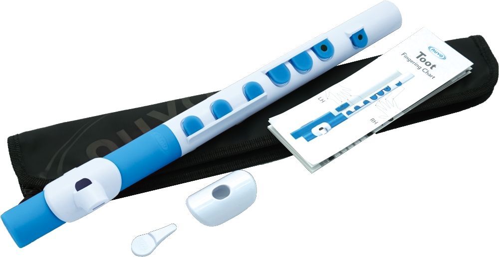 0799439559974 - Kinder-Querflöte NUVO TOOT 20 weiÃ-blau für Kinder ab 4 Jahren 0799439559974 - Kinder-Querflöte NUVO TOOT 20 weiÃ-blau für Kinder ab 4 Jahren