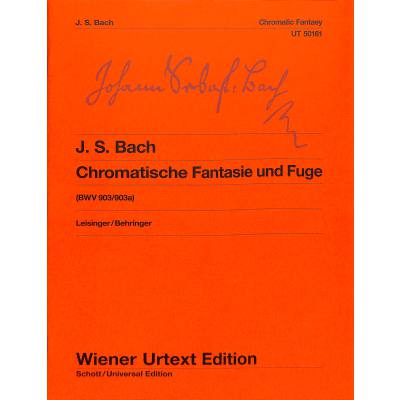 0800522001291 - Chromatische Fantasie + Fuge BWV 903 903a