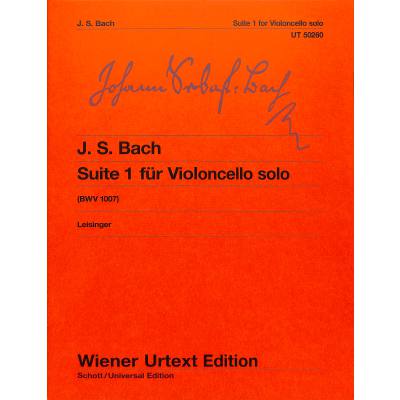 0800522002236 - Suite 1 G-Dur BWV 1007