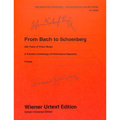 0800522003271 - From Bach to Schönberg