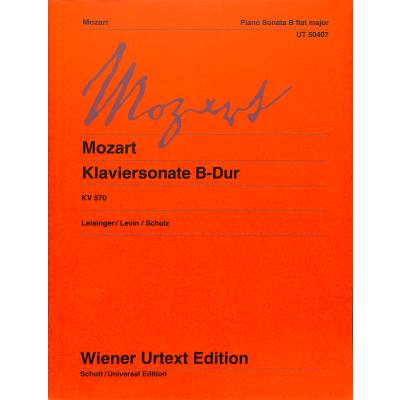 0800522003288 - Sonate B-Dur KV 570
