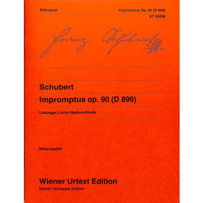 0800522003318 - 4 Impromptus D 899 op 90