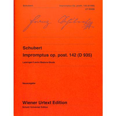 0800522003349 - Impromptus op posth 142 D 935
