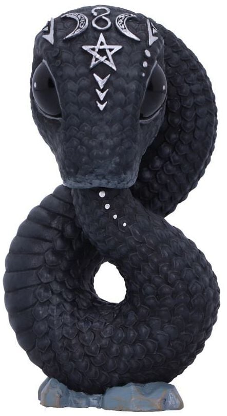 0801269146672 - Ouroboros Statue schwarz