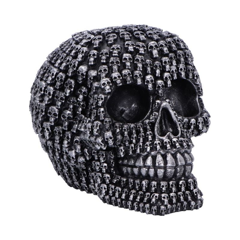 0801269158118 - - Crania Totenkopf silberfarben
