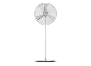 0802322002881 - Charly Standventilator (L x B x H) 400 x 450 x 1300 mm Silber