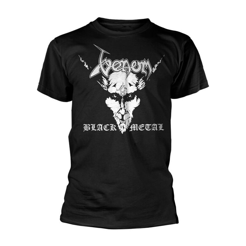 0803341603028 - Black metal T-Shirt schwarz in XXL