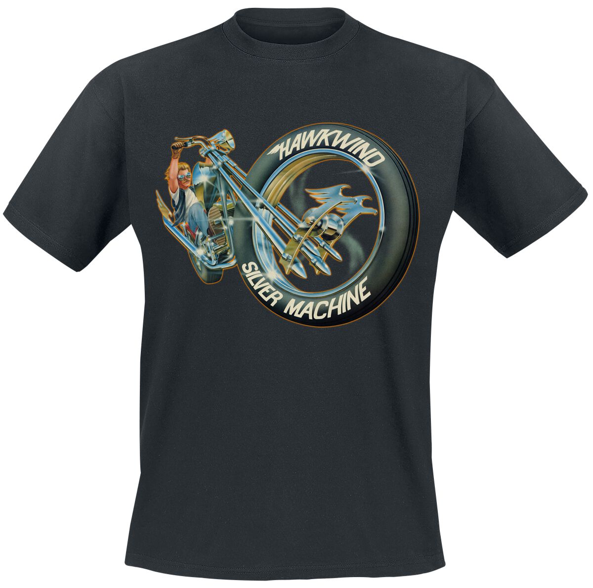 0803341603431 - Silver Machine T-Shirt schwarz in S