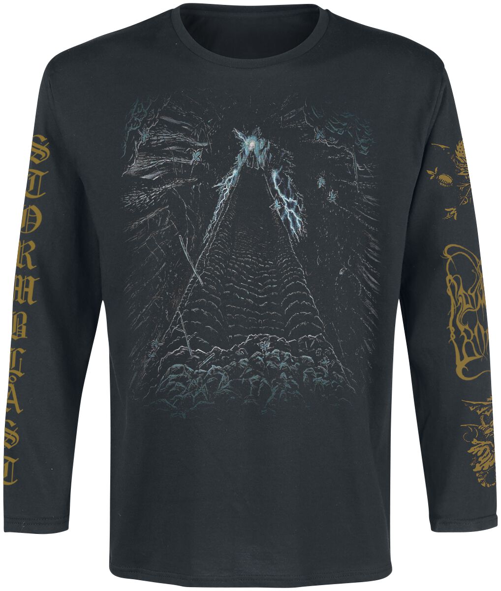 0803341607408 - Stormblast Langarmshirt schwarz in 3XL