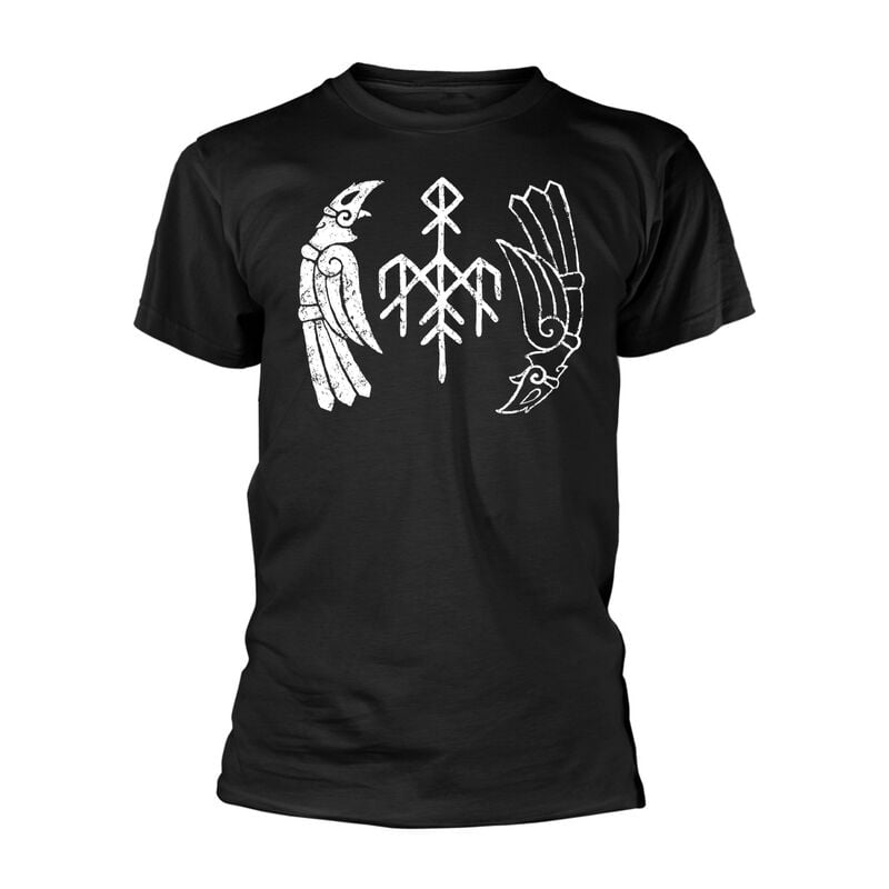 0803341614185 - Kvitravn T-Shirt schwarz in 3XL 0803341614185 - Kvitravn T-Shirt schwarz in 3XL