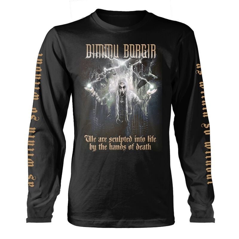 0803341614963 - Hands of Death Langarmshirt schwarz in M